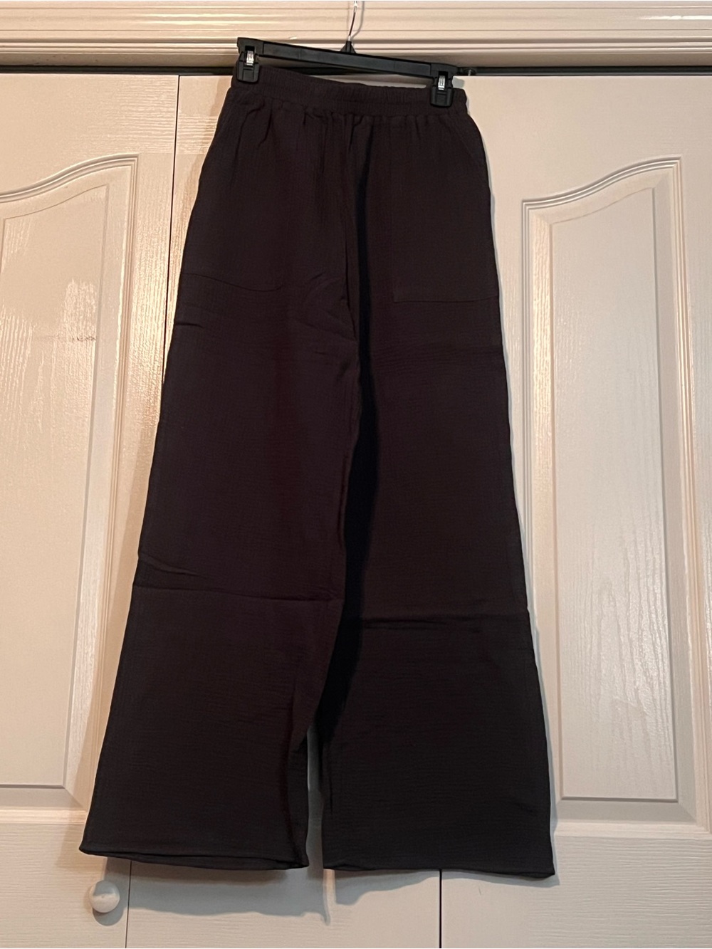 Zenana Outfitters Wide Leg Pull-On Pants in Ash Gray - Picture 2 of 6